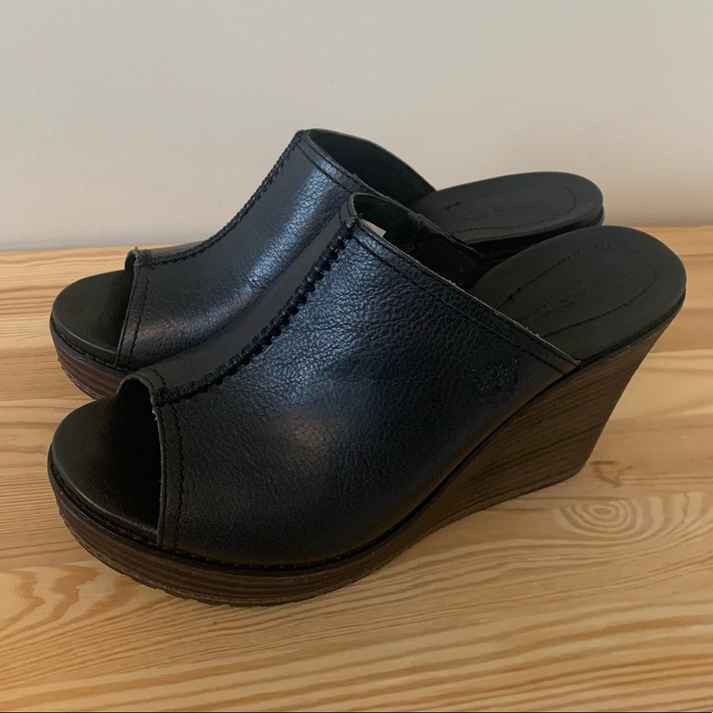 Timberland Women's Earthkeepers Danforth Mule-Style Wedge Sandal - Size: 7.5